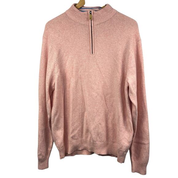 Vineyard Vines Pink Zip Up Sweater - Picture 6 of 16